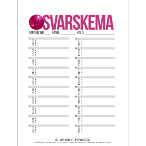 Demoark600x600 Svarskema