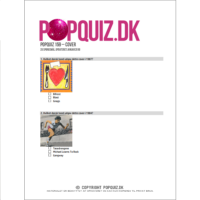 Demoark til quiz om pladecovers